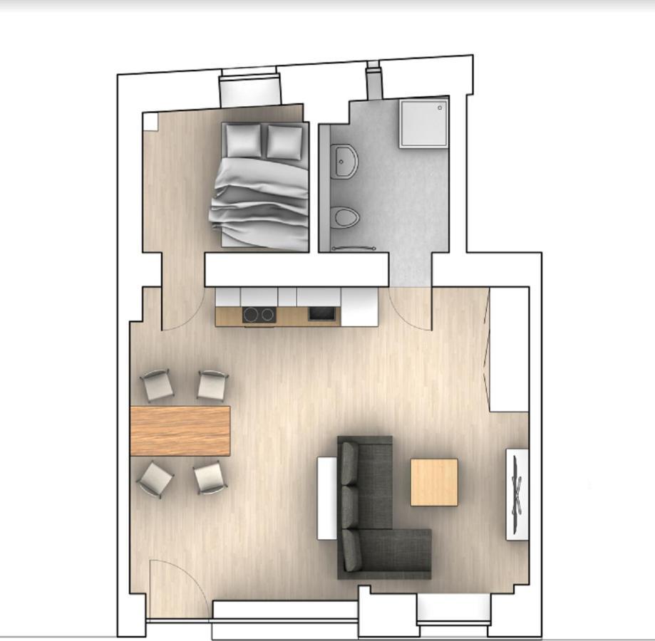 Neue 2-Zi-Apartment 15 Min Entfernung Zum Hbf Und Brandenburger Tor Berlin Eksteriør bilde